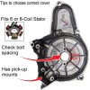 RedCap Left Side Stator Cover for 6-Coil Stator Engine 50cc-125cc