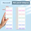Pack of 6 spiral notepads, A7 notepad, small, coloured notepad