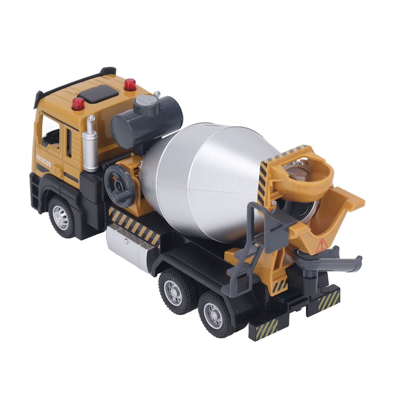 1:32 Scale Mixer Truck Toy 360 Degree Rotating Alloy Construction