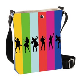 BDPWSS Musical Queen Crossbody Bag Wives Musical Merchandise Musical Theatre Show Gifts For Drama Lover (Six person cbag)
