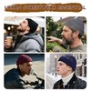 Wool Fisherman Beanies for Men Women, Short Knit Fall Winter