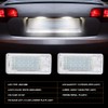 KATUR 2 x Error White 6000K 18 LED Car License