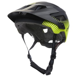 O'NEAL | Mountain Bike Helmet | Enduro All-Mountain | Ventilation Openings for Cooling, Washable Cushion, Safety Standard EN1078 | Helmet Defender Grill V.22 | Adult | Black Neon Yellow | Size XS-M