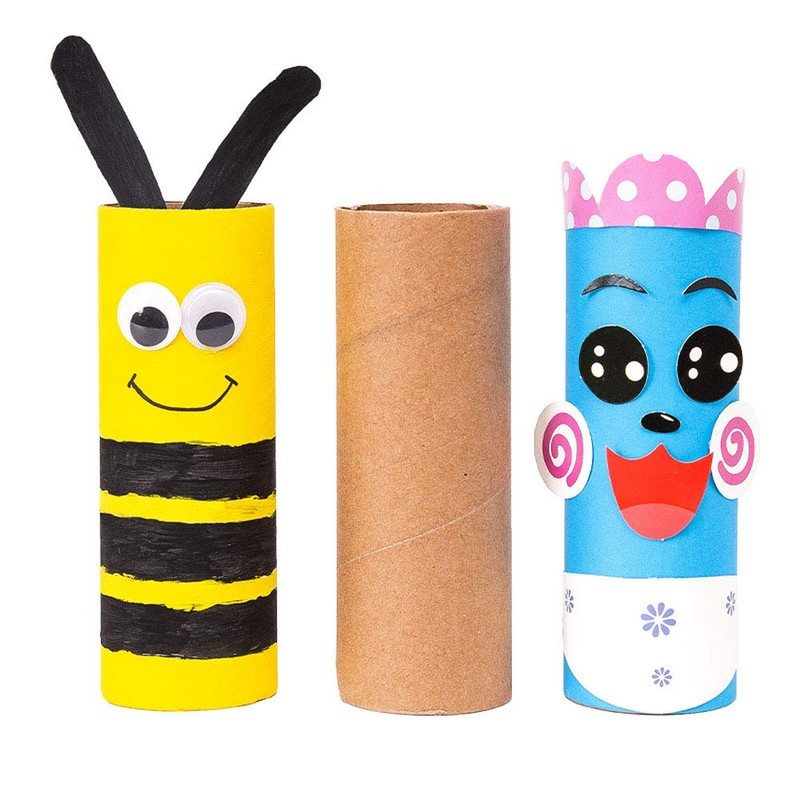 Pack of 12 Cardboard Rolls, Craft Rolls, Creations Craft Rolls,
