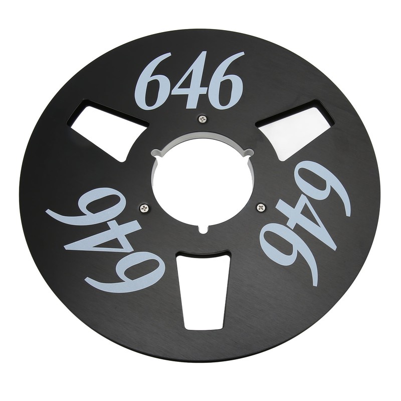 1/4 10in Take Up Reel 3 Holes Open Reel Aluminum