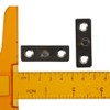 Urjumpea 4Pcs Roller Guide Sliding Barn Door Guiding Stainless Steel