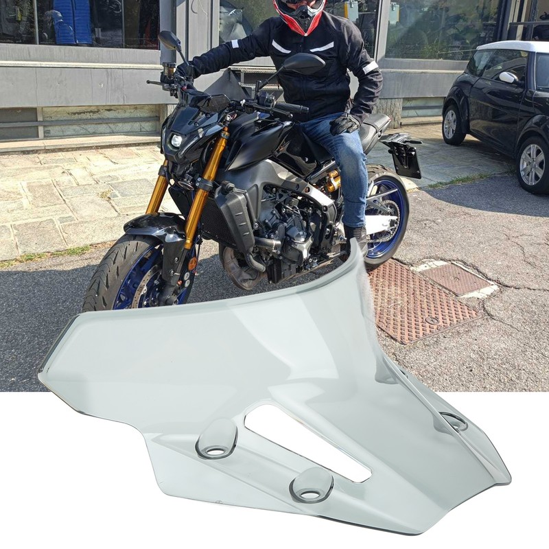 Motorcycle Windshield Windscreen Headlight Wind Screen Deflector Fairing for MT‑09