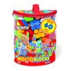 Molto Building Blocks, Bag with 60 Pieces (6205)