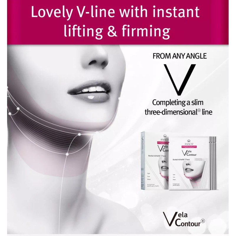 Anacis Double Chin Remover Face Lifting Firming Shaping Vela Contour