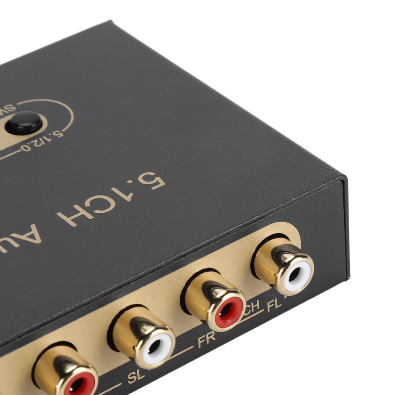 5.1CH Sound Decoder Support ARC Optical Fiber Coaxial Bluetooth Digital