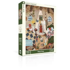 New York Puzzle Company - Loré Pemberton Stay Cozy - 1000 Piece Jigsaw Puzzle for Adults by Loré Pemberton