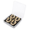 4pcs Resin Dental Dam Clamps Barrier Clip Dental Materials Tool