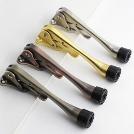 Entrance Door Stopper: Front Door Holder to Prevent Closing Door Stopper 2 Entrance - Antique Gold