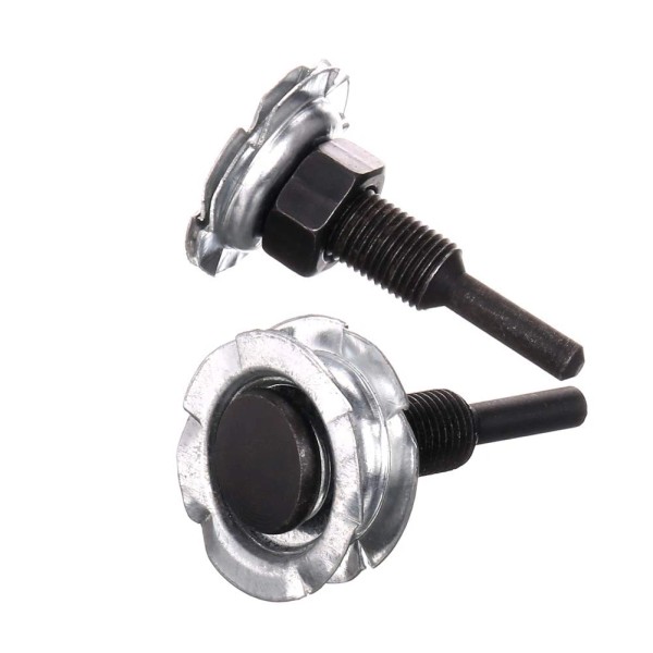 Arbor Mandrel for Drill 1/4" Shank 1/2" Threads Adapter Buffing...