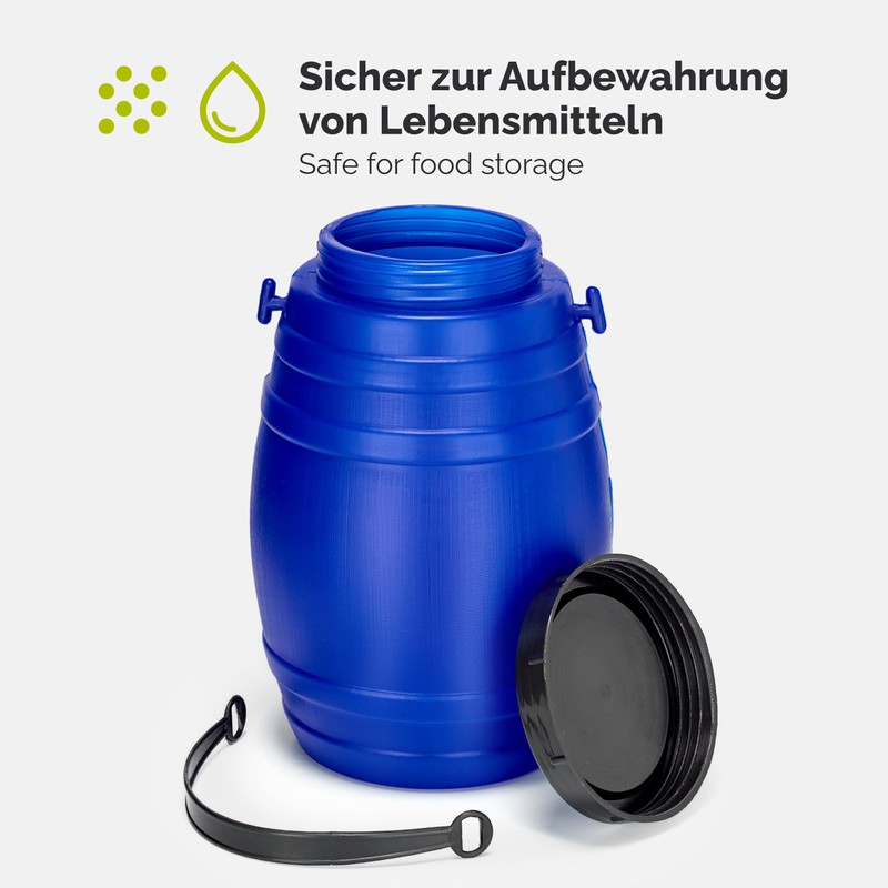 Garronda GD-0086 4 Litre Container with Lid, Feeding Bin, Wide