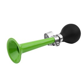 Bike Horn, Classic Clown Horn Squeeze Bugle Horn Air Twist Hooter for Kids Adults Bike Cart Club Car, 2.2 Inch (Green)
