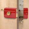 ZONADAH Traditional Nightlatch with Chain Door Heavy Duty Dead Bolt