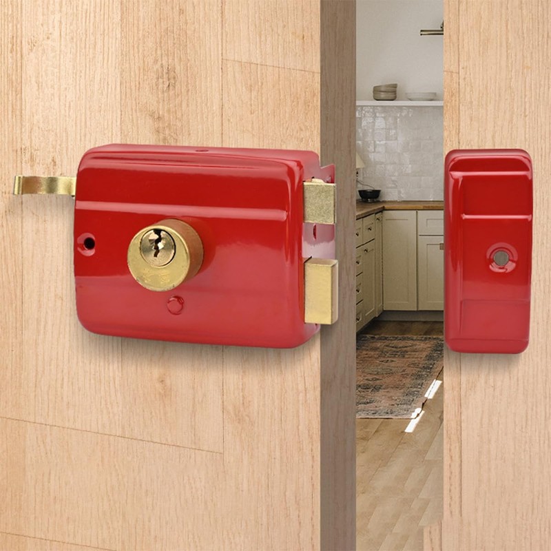 ZONADAH Traditional Nightlatch with Chain Door Heavy Duty Dead Bolt