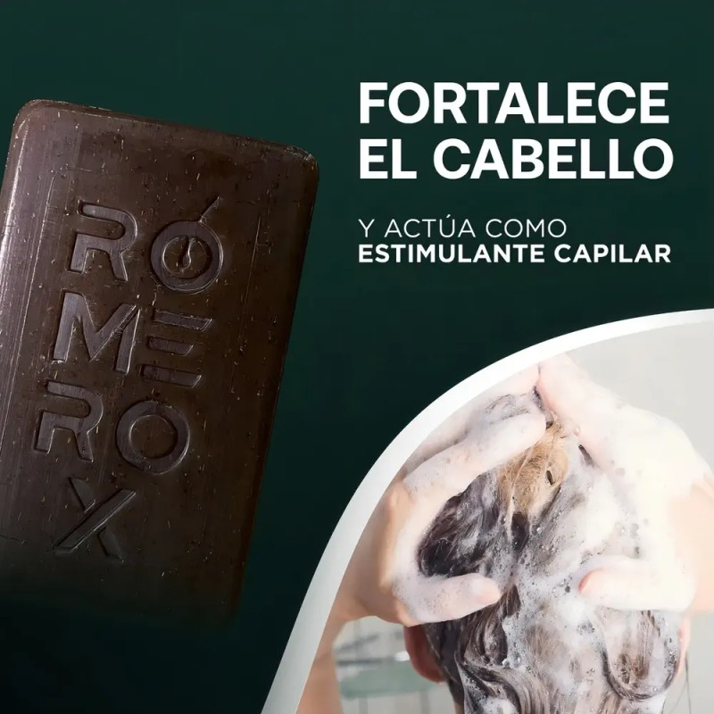 Shampoo Anticaída Romerox Tratamiento Cabello Y Barba