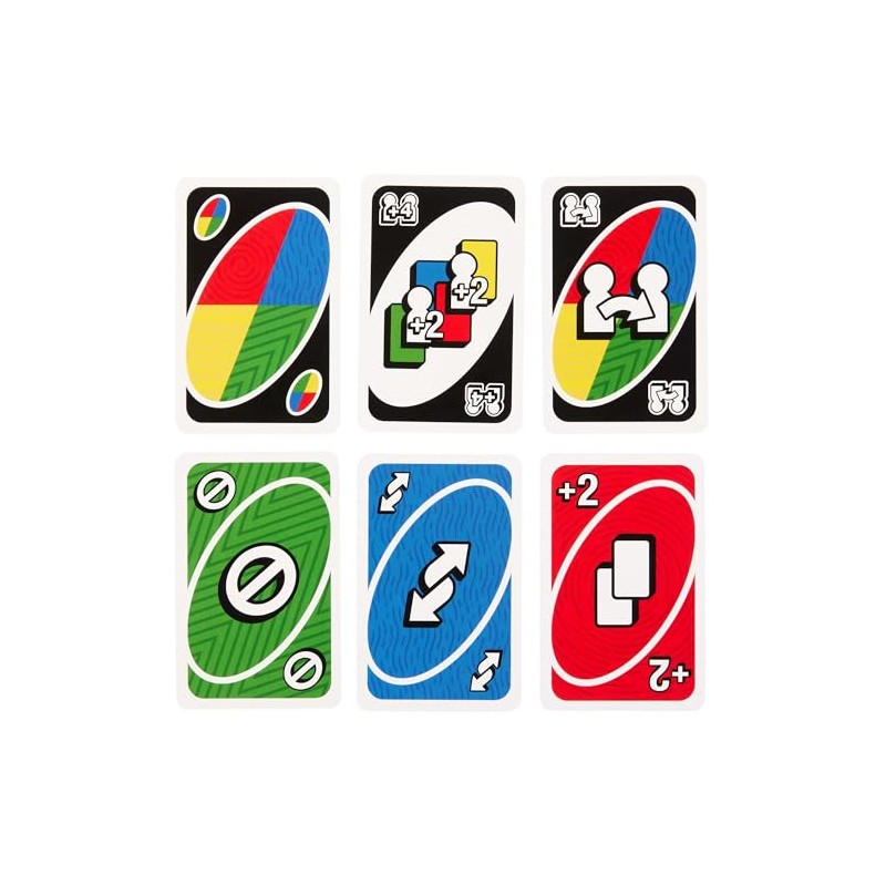 UNO Juego de Cartas Teams para niños de 7 años