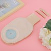 10pcs Disposable Colostomy Bag Soft Skin Friendly Colostomy Pouch Bag(Open
