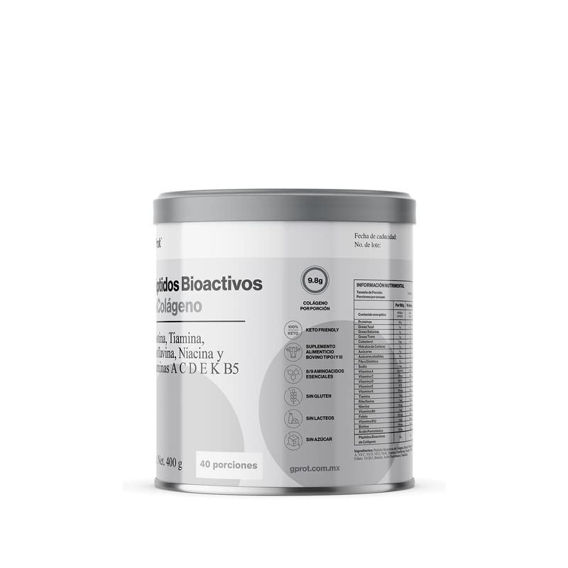 Beauty Peptidos Bioactivos de Colágeno sabor Natural 400 g