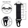 ZOEKIM Tactical Belt Clip Molle Gear Clip Clash Hook Hanging