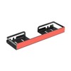 WENKO Turbo-Loc® Altarella S Shower Rail Caddy, Black, No Drilling