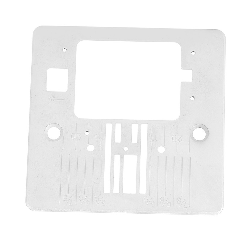 Sewing Machine Needle Plate Q235 Steel 7.8x7.7cm Straight Stitch Needle