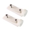 Ctuoptuo 2 Pack of 2002244008 Freezer Door Hinge Plate Replacement