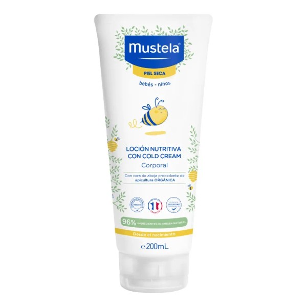 Mustela Loción Corporal Nutritiva con Cold Cream 200ml