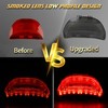 QUASCO Led Brake Tail Light Smoked Taillights with Turn Signal