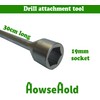 HowseHold Caravan Leg Winder Drill Attachment with 30cm Extension and