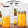 Electric Jar Vacuum Sealer Kit Automatic USB Rechargeable Canning Jars