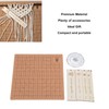 Macrame Board 11.8x11.8inch Reusable Grids Double Sided Macrame Braiding Board