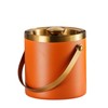 Ice Bucket Melt-Resistant Double Wall Stainless Steel Construction Ice Bucket