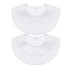 Joyci Girls Peter Pan Detachable Fake Collar Half Blouse Dickey