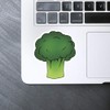 Medium 100mm 'Broccoli' Permanent Sticker Decal for Cars/Windows/Bins/Walls etc (DW00133473)