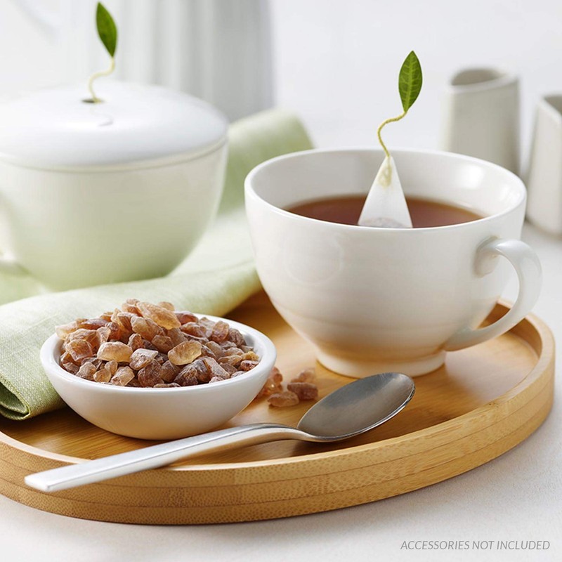 Tea Forte Natural Amber Hue Beet Rock Sugar Crystals for