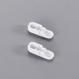 CENPEK 20 Pack White Plastic Chain Connector for Beaded Chain for Roller Shades and Vertical Blinds