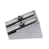 Wanfor Sharpener, Metal Bevelled Double Hole Pencil Sharpener School Office