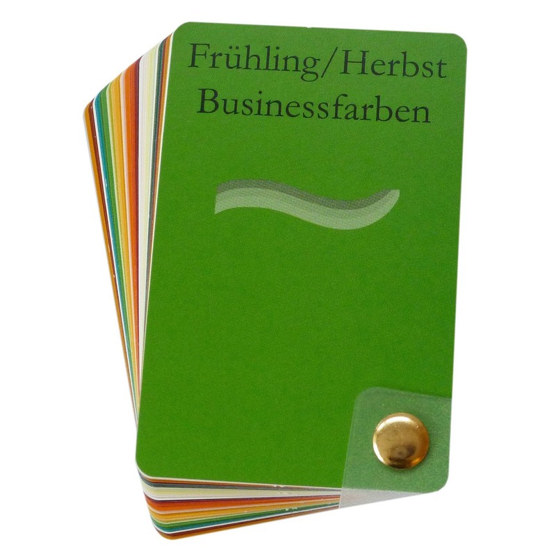 Farbpass Business Spring/Autumn Mixed Type (Warm Spring/Autumn) as Fans with
