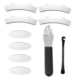 Bicycle Disc Brake Straightening Tool Stainless Steel Bicycle Brake Discs Straightening Tool Bicycle Disc Brake Correction Wrench Straightening Tool Brake for Flattening Bicycle Brake Disc Alignment