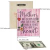 JennyGems Mom Gifts, Mothers and Children Are Never Apart Sign,