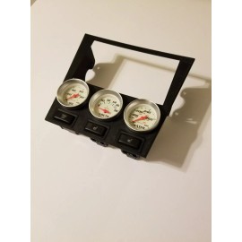 Turboconchs Dash Kit Gauge Pod Radio Install for Lexus is300 Altezza 99 - 05 retain 3 switch