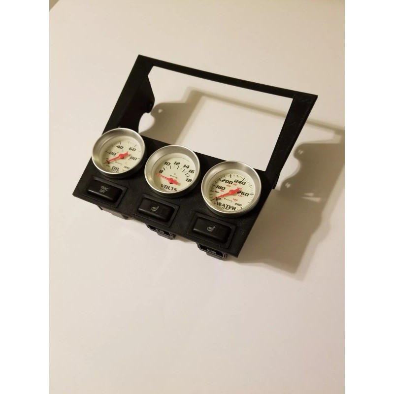 Turboconchs Dash Kit Gauge Pod Radio Install for Lexus is300