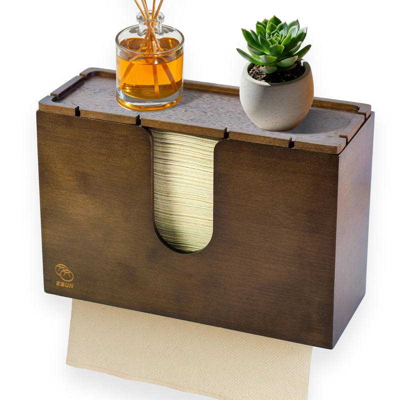 eBun Bamboo C Fold Paper Towel Dispenser – Wall Mount