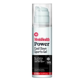 Men's Health Power Cool Down Sports Gel - Vegan & Paraben-Free, Pack of 1 (1 x 150 ml)