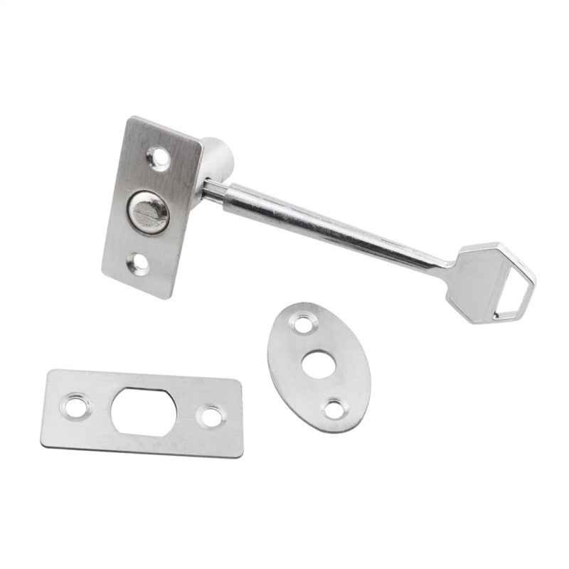 HJGarden Stainless Steel Fire Door Hidden Manager Tubewell Key Mortise