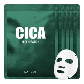 Lapcos Máscara De Hoja De Cica, Regenerar Y Revitalizar Piel
